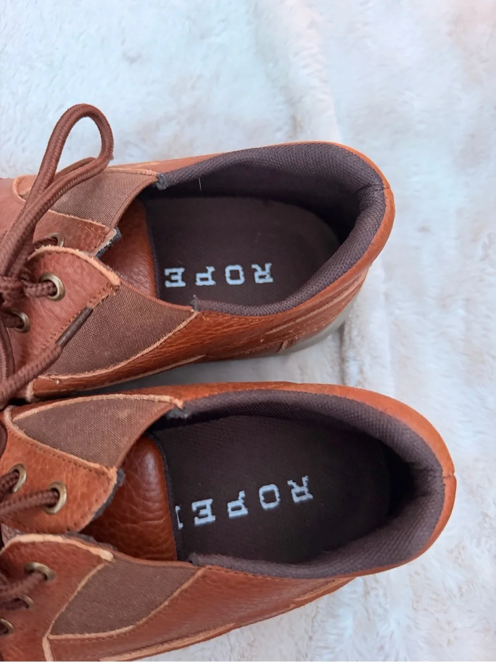 Roper Men's Chestnut Brown Leather Chukka Boots